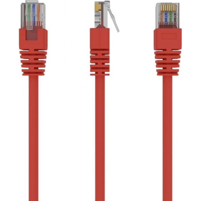 Патч-корд 3м UTP cat 5е CCA Cablexpert (PP12-3M/R)
