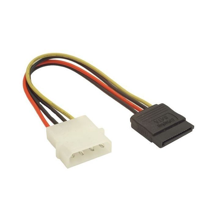 Кабель питания SATA power 0.1m Atcom (3798)