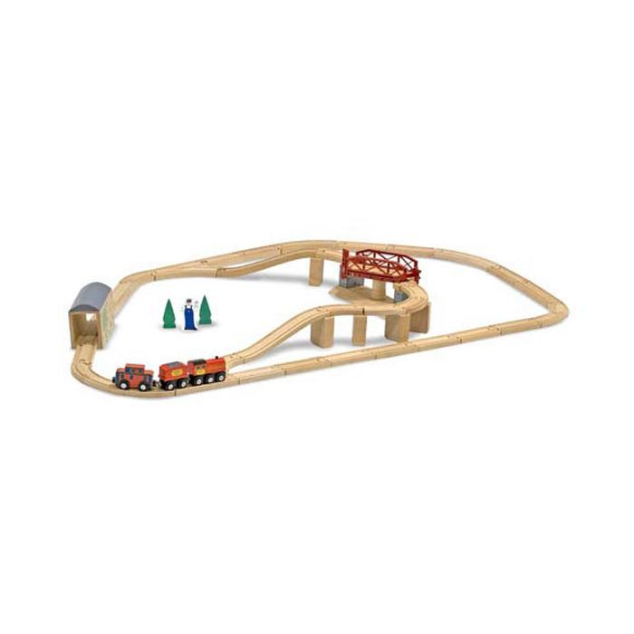 Железная дорога Melissa&Doug Железная дорога (MD704)