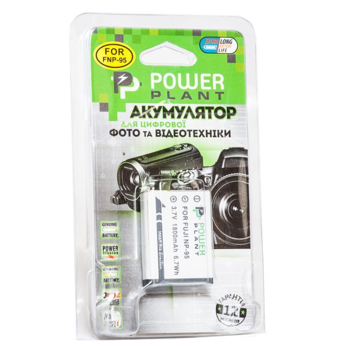 Аккумулятор к фото/видео PowerPlant Fuji NP-95 (DV00DV1191) изображение 3