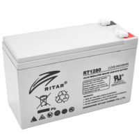 Фото - Батарея для ДБЖ RITAR Батарея до ДБЖ  AGM RT1280, 12V-8Ah  (RT1280)