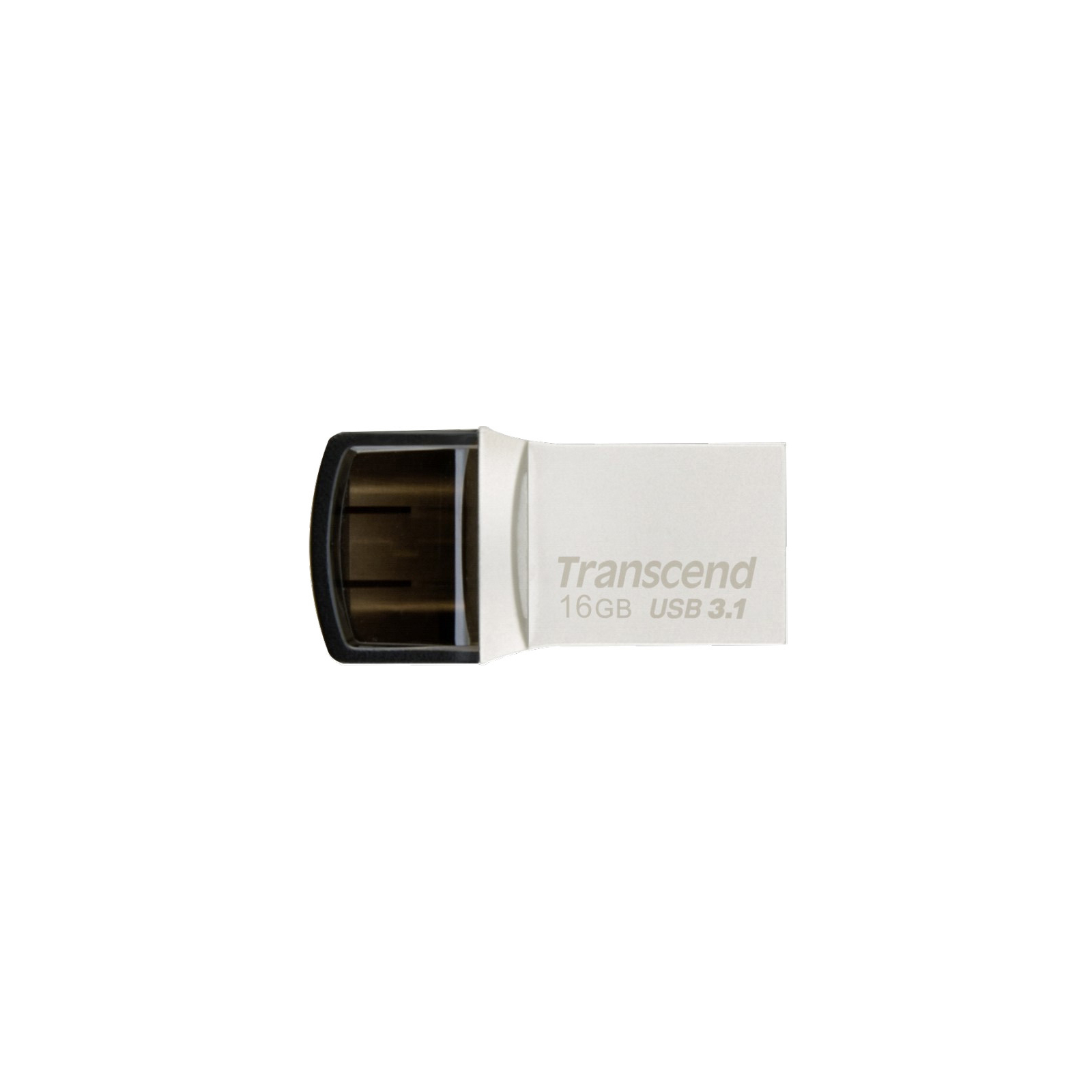 USB флеш накопичувач Transcend 16GB JetFlash 890S Silver USB 3.1 (TS16GJF890S)