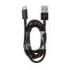 Дата кабель USB 2.0 AM to Micro 5P 1.0m Simple Black Just (MCR-SMP10-BLCK) изображение 2