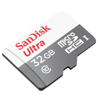 Карта памяти SanDisk 32GB microSDHC class10 UHS-I (SDSQUNB-032G-GN3MN) изображение 2