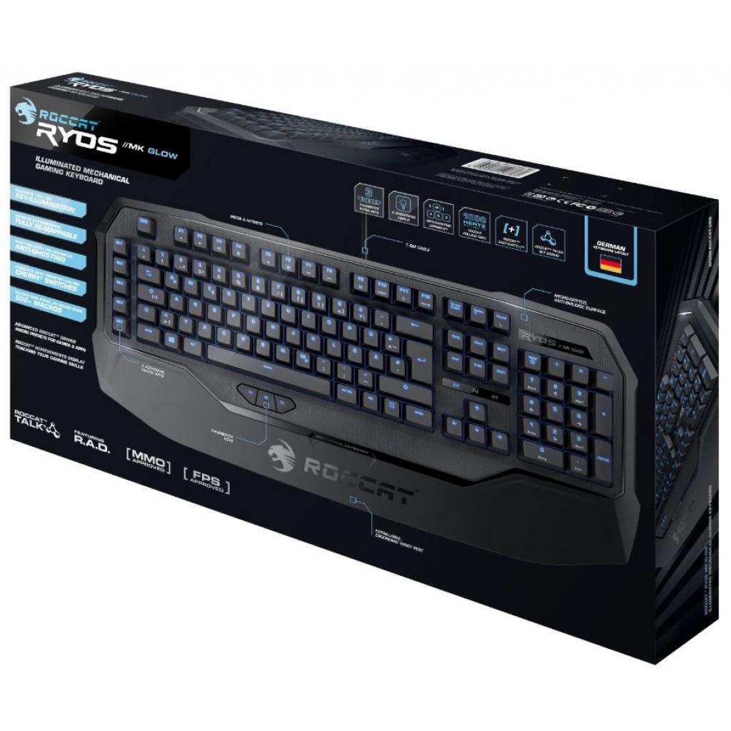 Клавіатура Roccat Ryos MK Glow Keyboard, MX Blue (ROC-12-761-BE) зображення 7
