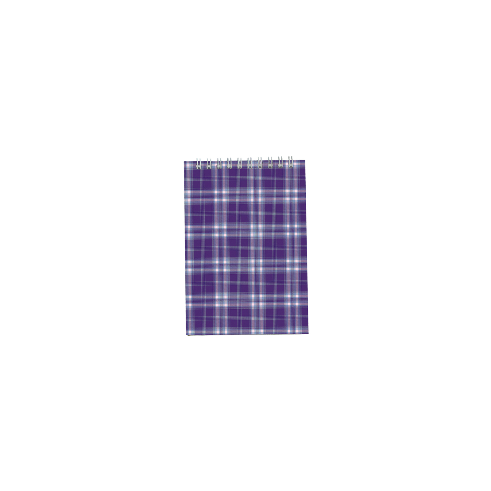 Блокнот Buromax spiral top, А5, 48sheets, square, violet (BM.2470-07)
