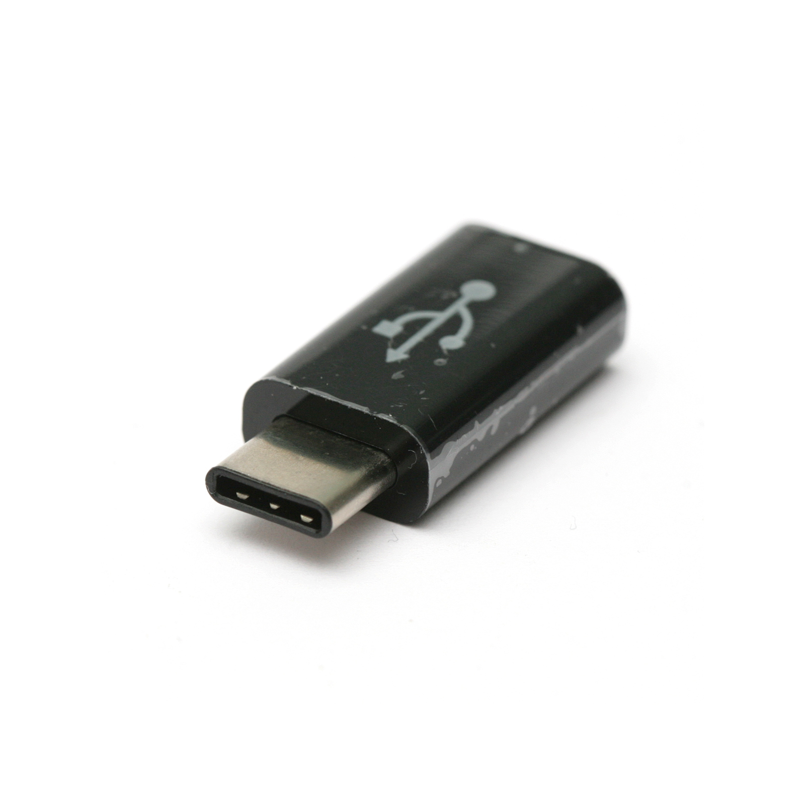 Перехідник PowerPlant micro USB to Type C (KD00AS1260) зображення 2