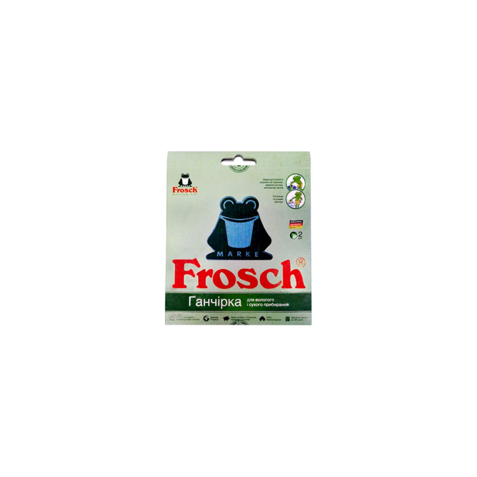 Тряпка для пола Frosch Ecological 2 шт (4820178470018)