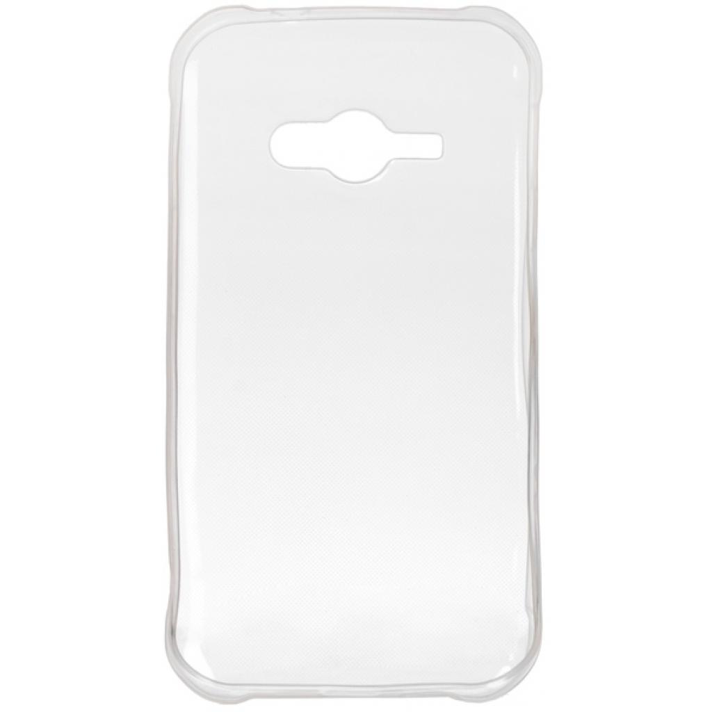 Чехол для мобильного телефона Digi для SAMSUNG J1/J110 - TPU Clean Grid Transparent (6265363) изображение 2