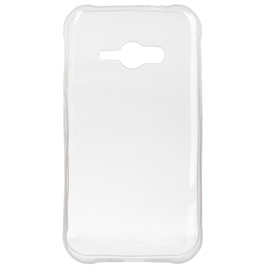 Чехол для мобильного телефона Digi для SAMSUNG J1/J110 - TPU Clean Grid Transparent (6265363)