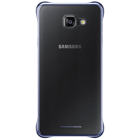 Чехол для мобильного телефона Samsung для A7 2016/A710 - Clear Cover (Black) (EF-QA710CBEGRU) изображение 3