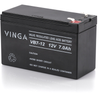 Фото - Батарея для ИБП Vinga Батарея до ДБЖ  12В 7 Ач  VB7-12 (VB7-12)