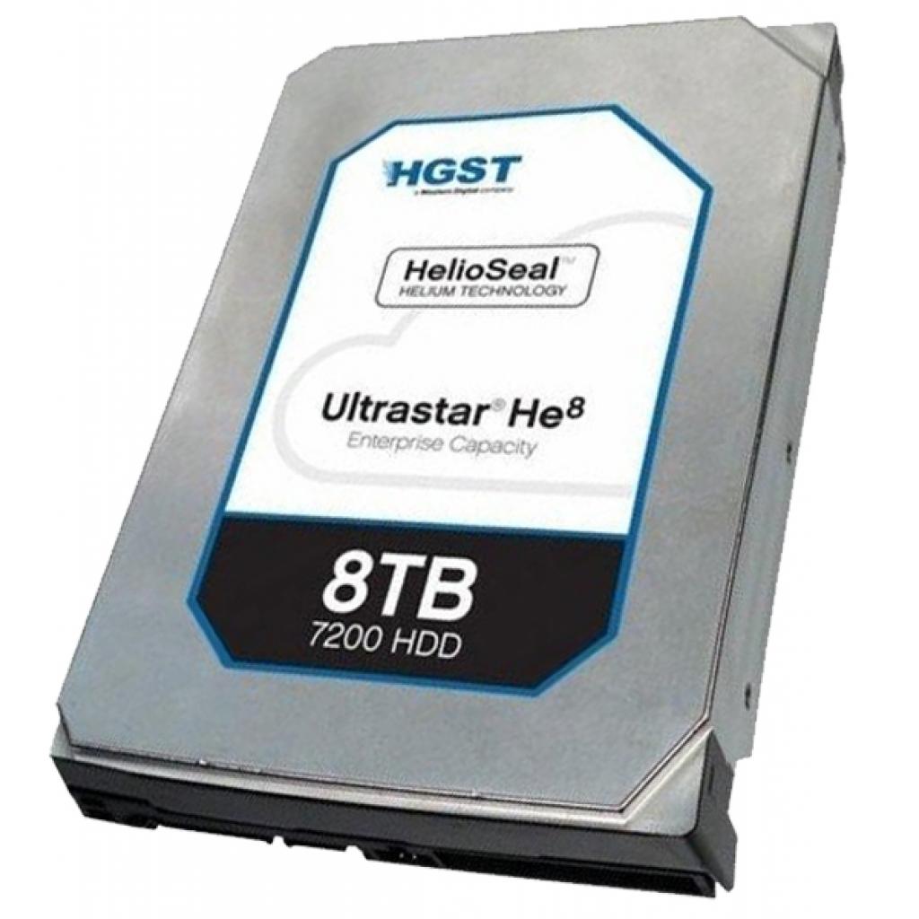 Жесткий диск для сервера 8TB WDC Hitachi HGST (0F23654 / HUH728080AL4204)