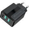 Зарядное устройство Grand-X 5V 2.1A USB Black (CH-15B) изображение 3