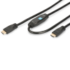 Кабель мультимедийный HDMI to HDMI 15.0m Digitus (DK-330105-150-S)
