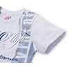 Футболка дитяча Breeze "Jeans High" (8757-128B-gray) зображення 3