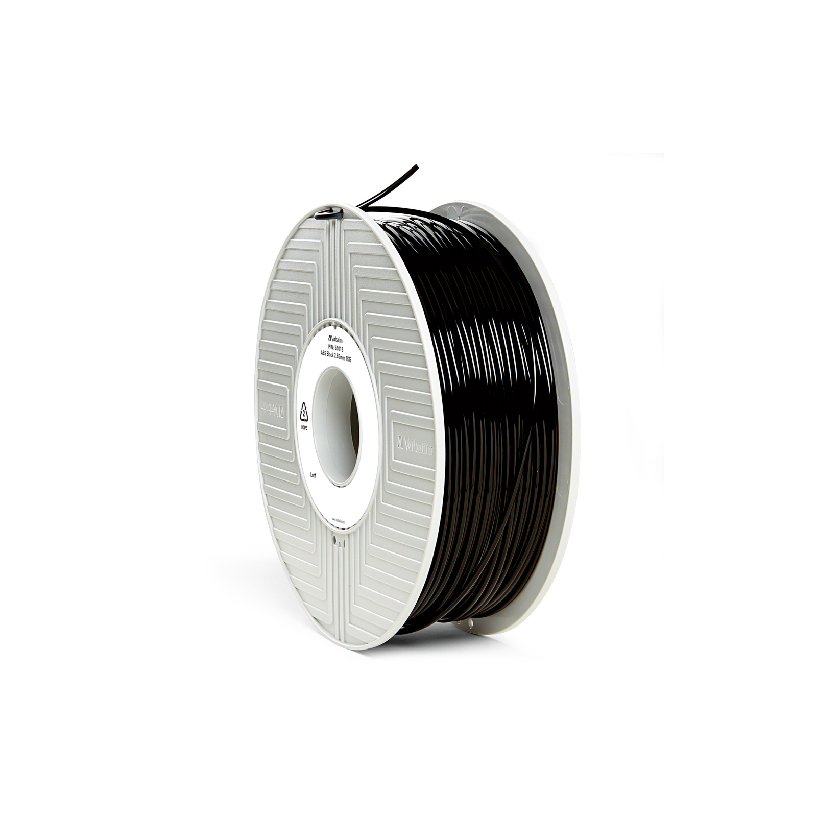 Пластик для 3D-принтера Verbatim ABS 2.85 mm BLACK 1kg (55018)
