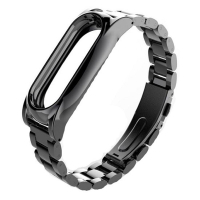 Ремешок для фитнес браслета Xiaomi Mi Band 2 Black MiJobs (Р27609)