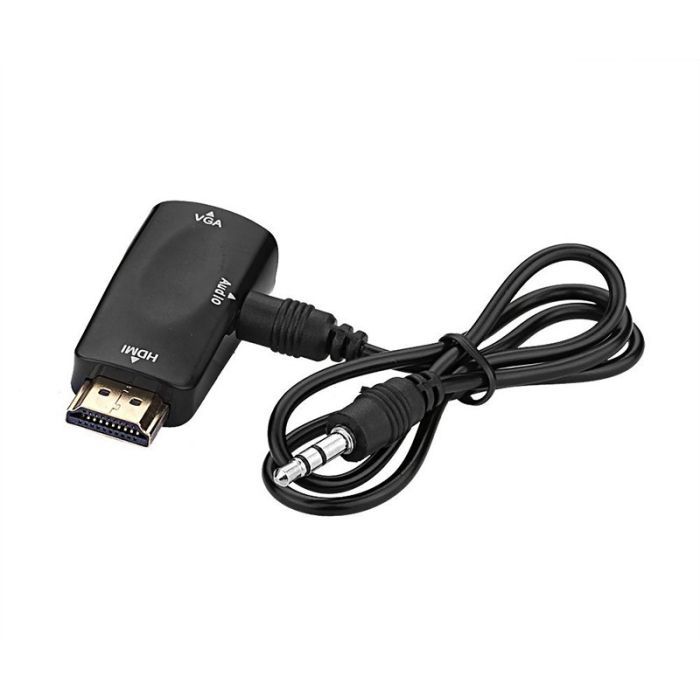 Перехідник HDMI to VGA 0.5m PowerPlant (CA910267) зображення 3