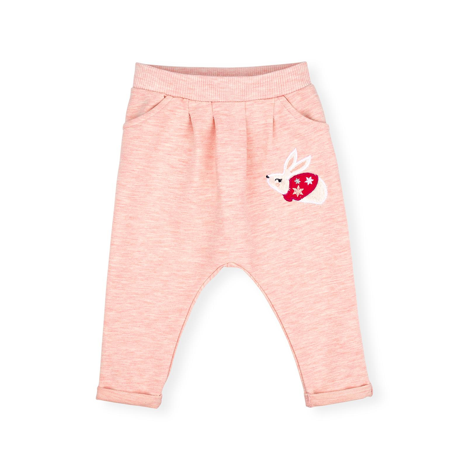 Набір дитячого одягу Breeze з зайчиками (10214-74G-peach) зображення 3