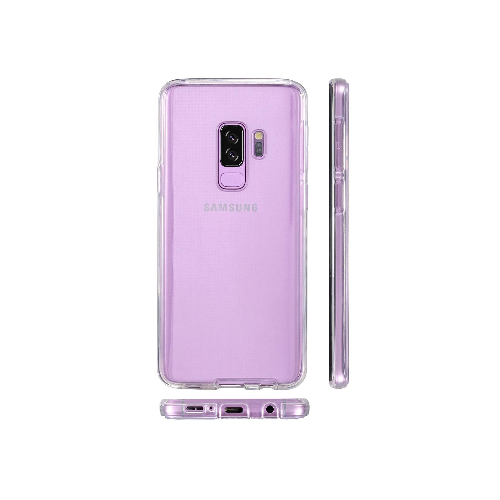 Чехол для мобильного телефона Laudtec для SAMSUNG Galaxy S9 Plus Clear tpu (Transperent) (LC-GS9PB) изображение 5