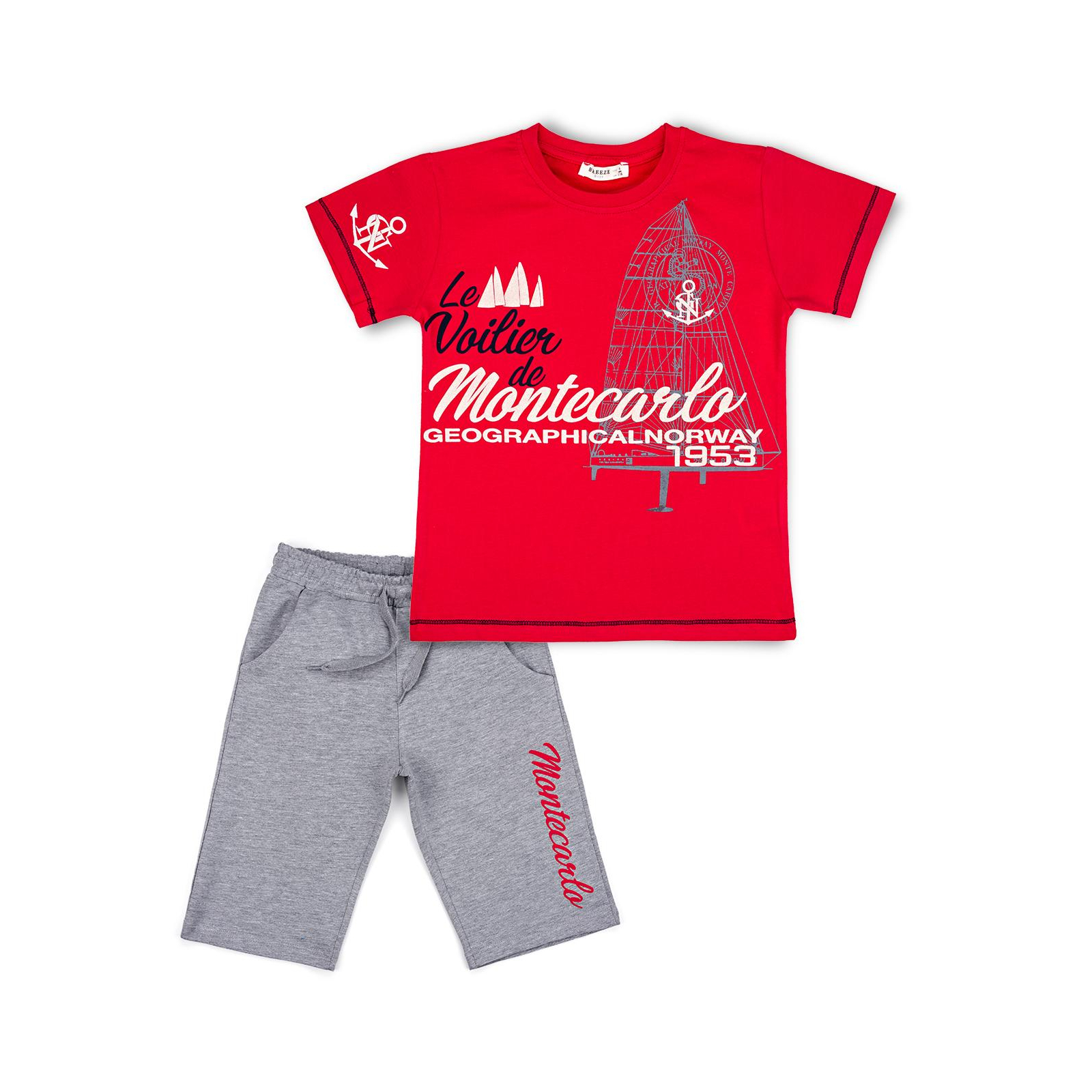 Набор детской одежды Breeze "Montecarlo" (10936-128B-red)