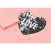 Кофта дитяча Breeze з аплікацією перевертишем "LOVE" (11227-98G-peach) зображення 4
