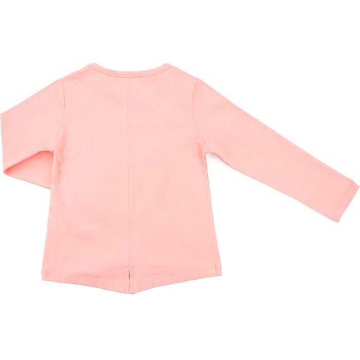 Кофта дитяча Breeze з аплікацією перевертишем "LOVE" (11227-98G-peach) зображення 5