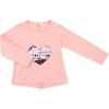 Кофта дитяча Breeze з аплікацією перевертишем "LOVE" (11227-98G-peach)