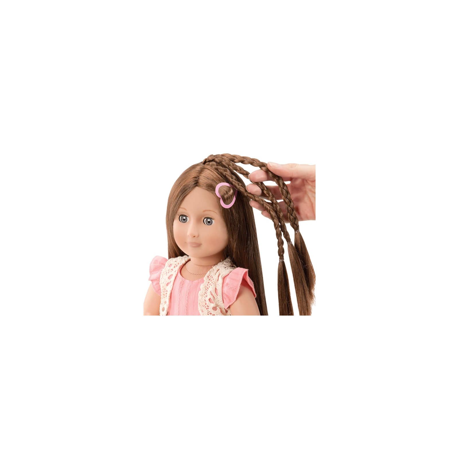 Лялька Our Generation Паркер с растущими волосами и аксессуарами 46 см (BD37017Z) зображення 2