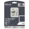 USB флеш накопитель PNY flash 16GB Attache i Durable Metal Silver USB 2.0 (FDI16GATTI-EF) изображение 4