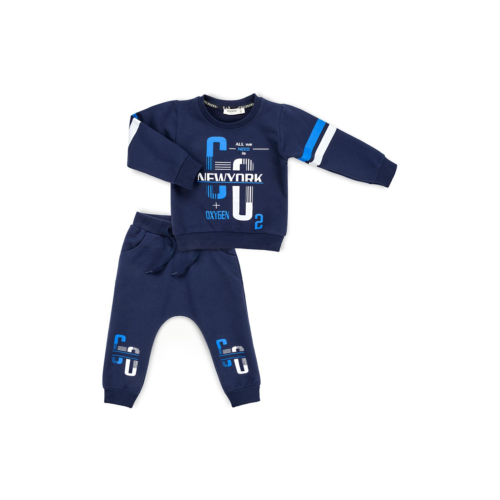 Набір дитячого одягу Breeze "NEW YORK" (11495-98B-blue)