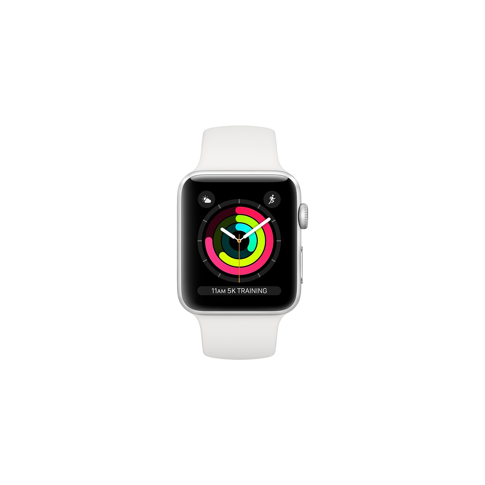 Смарт-годинник Apple Watch Series 3 GPS, 38mm Silver Aluminium Case (MTEY2FS/A) зображення 2