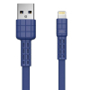 Дата кабель USB 2.0 AM to Lightning 1.0m Armor Series blue Remax (RC-116I-BLUE)