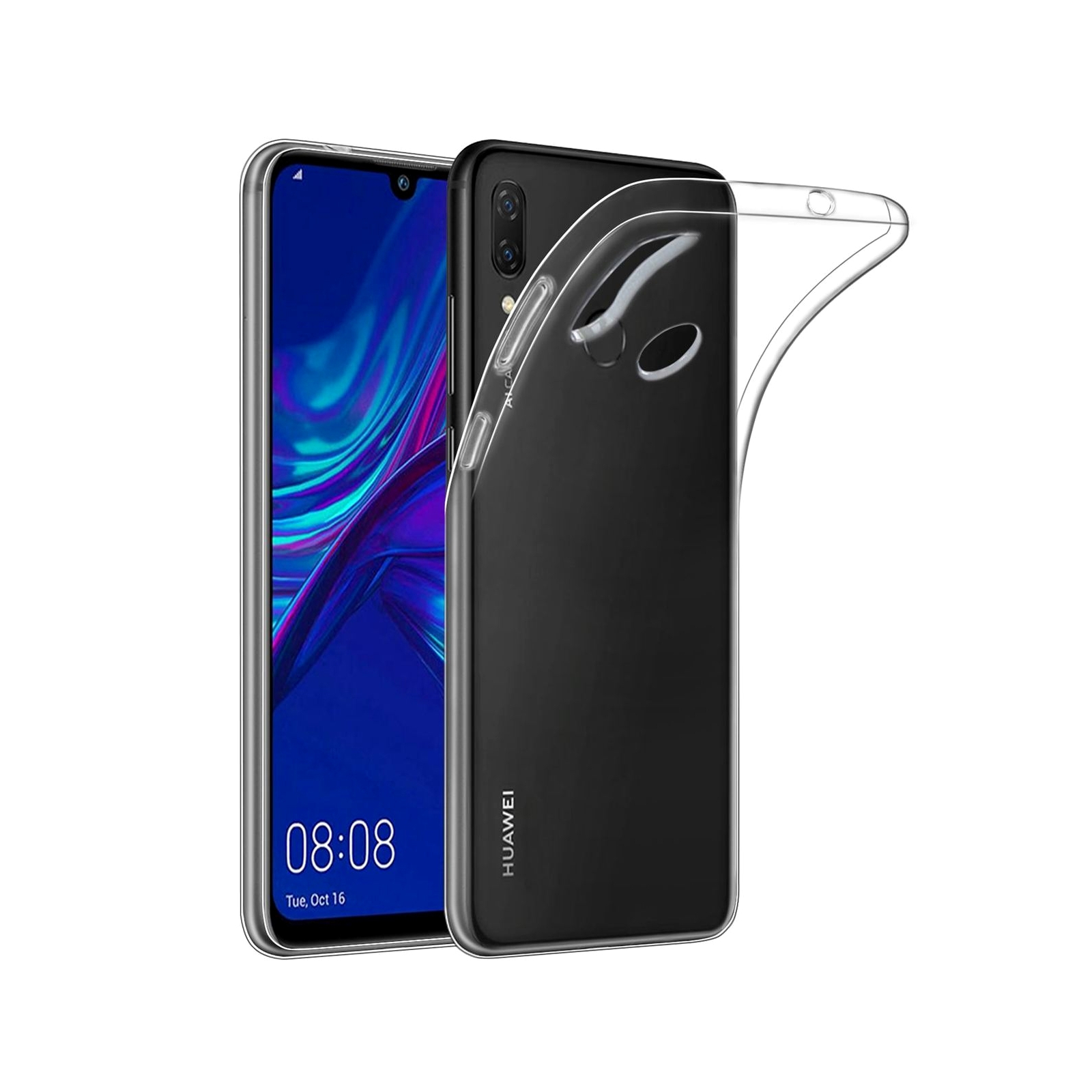 Чехол для мобильного телефона Laudtec для Huawei P Smart 2019 Clear tpu (Transperent) (LC-HPS19C) изображение 8