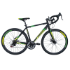 Велосипед Trinx Tempo 1.1 700C*500MM Matt-Black-Green (10030061)