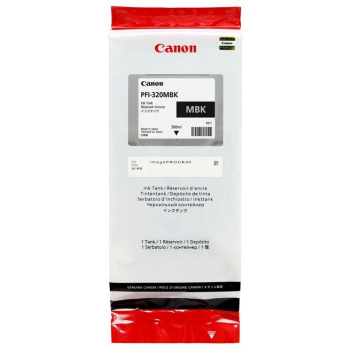 Картридж Canon PFI-320 black, 300ml (2890C001AA) изображение 2