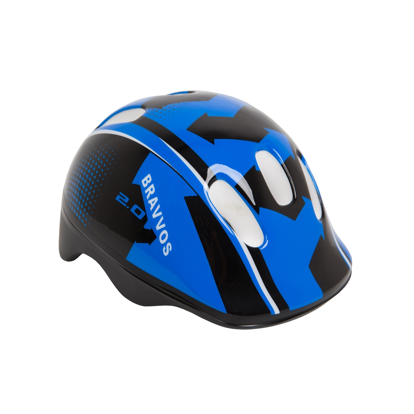 Шлем Velotrade HEL102 черно-синий детский (HEAD-008)