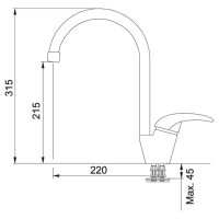 Смеситель Franke Platino (115.0029.589) изображение 2