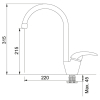 Смеситель Franke Platino (115.0029.589) изображение 2