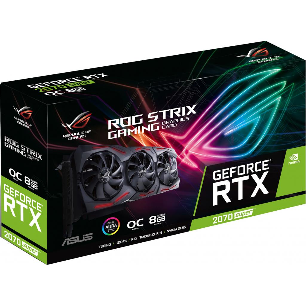 Видеокарта ASUS GeForce RTX2070 SUPER 8192Mb ROG STRIX OC GAMING (ROG-STRIX-RTX2070S-O8G-GAMING) изображение 8