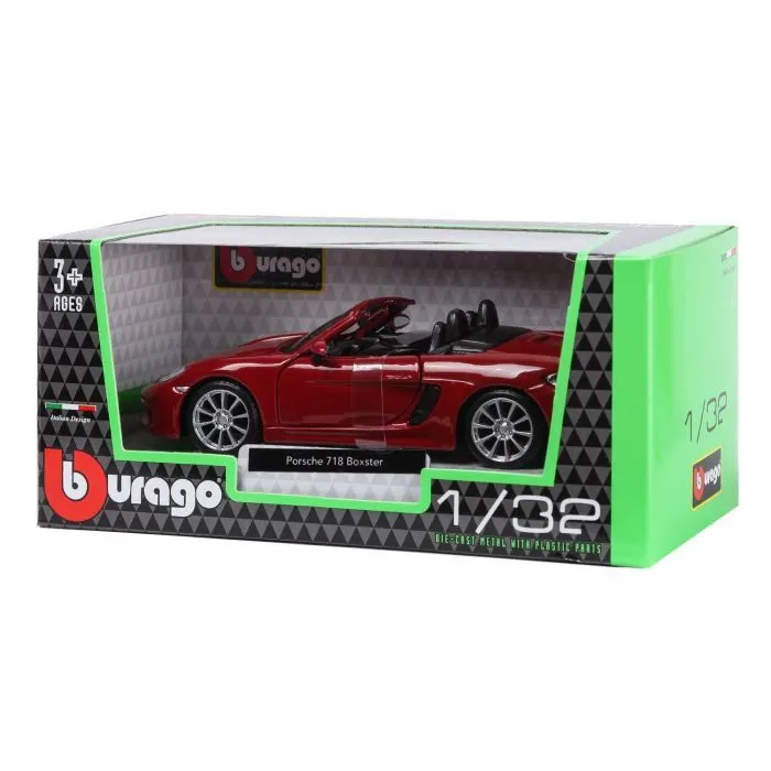 Машина Bburago Bburago Porsche 718 Boxster (1:32) (18-43049) зображення 4