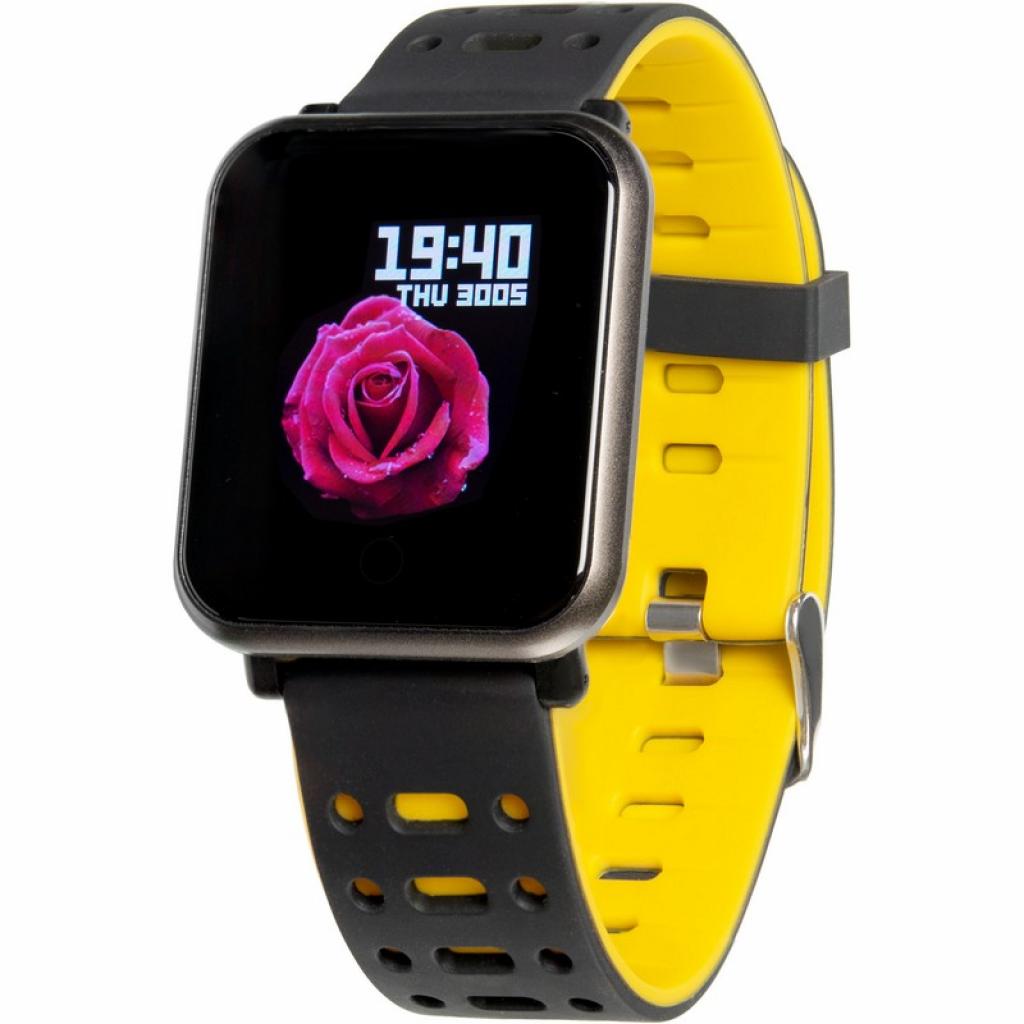 Смарт-часы Gelius Pro GP-CP11 (AMAZWATCH) Black/Yellow изображение 3