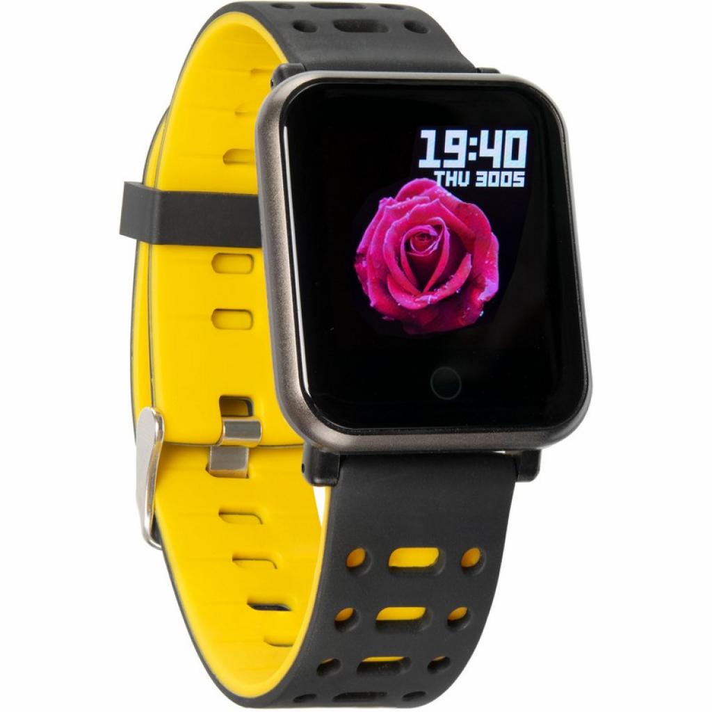 Смарт-часы Gelius Pro GP-CP11 (AMAZWATCH) Black/Yellow изображение 6
