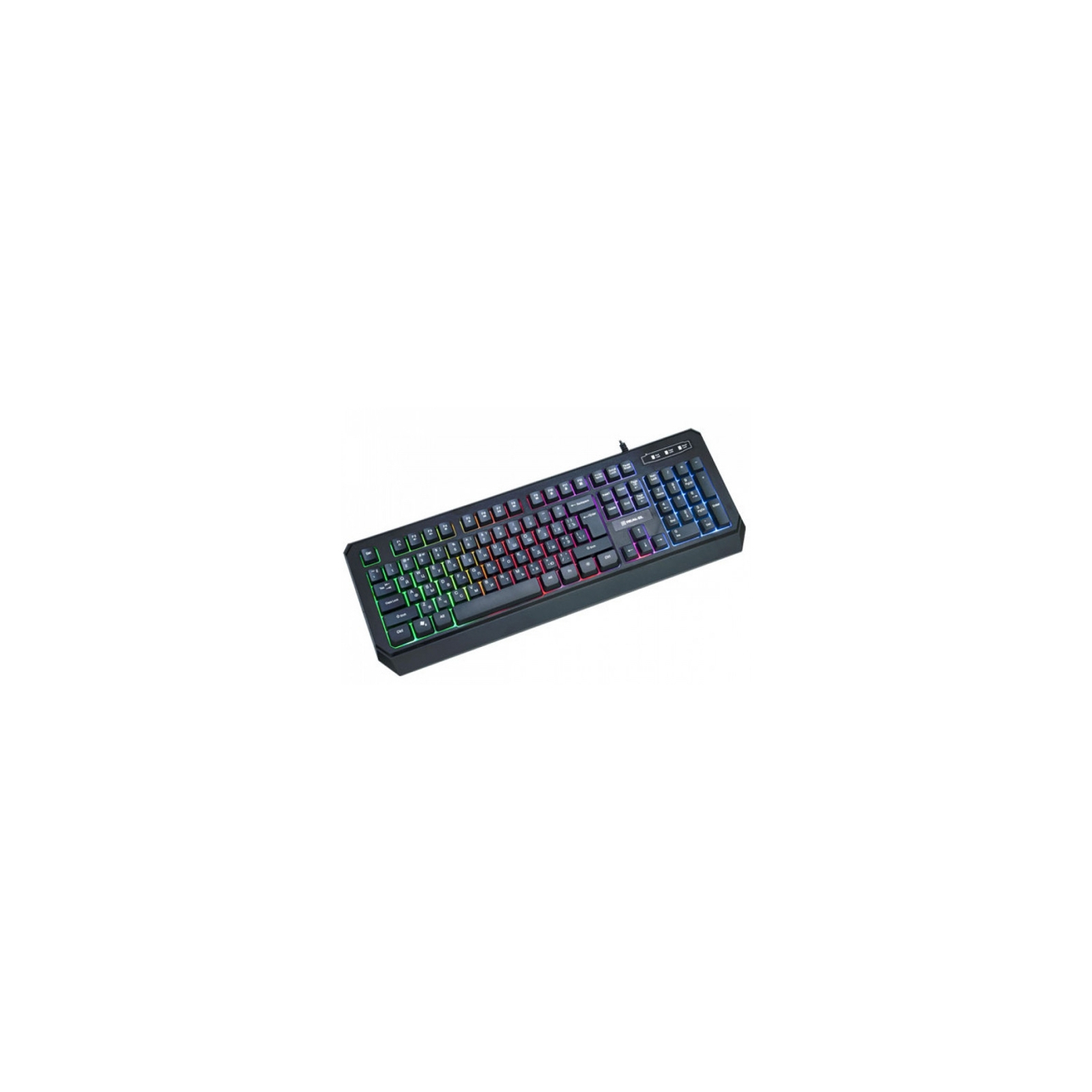 Клавіатура REAL-EL 7001 Comfort Backlit Black зображення 4