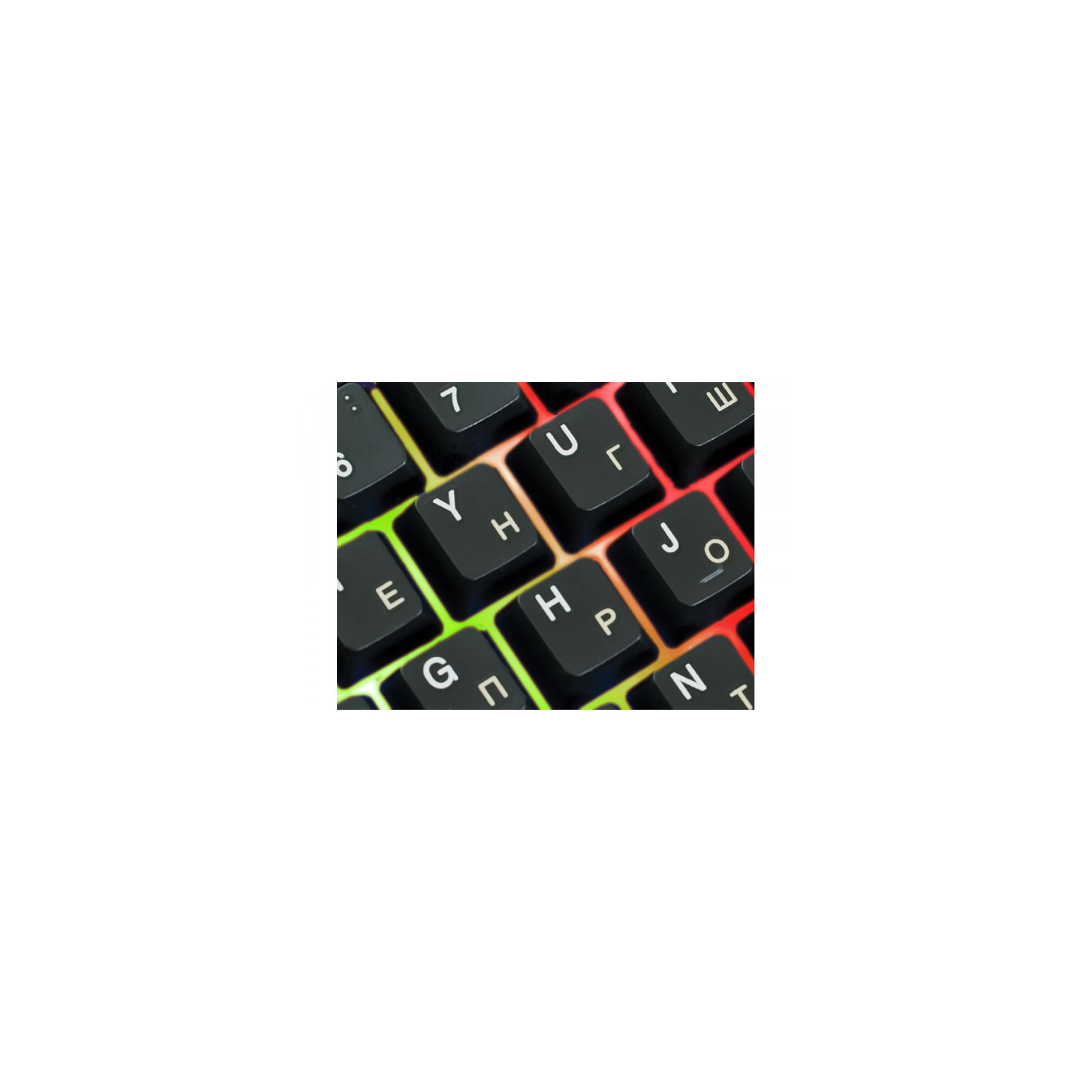 Клавіатура REAL-EL 7001 Comfort Backlit Black зображення 7