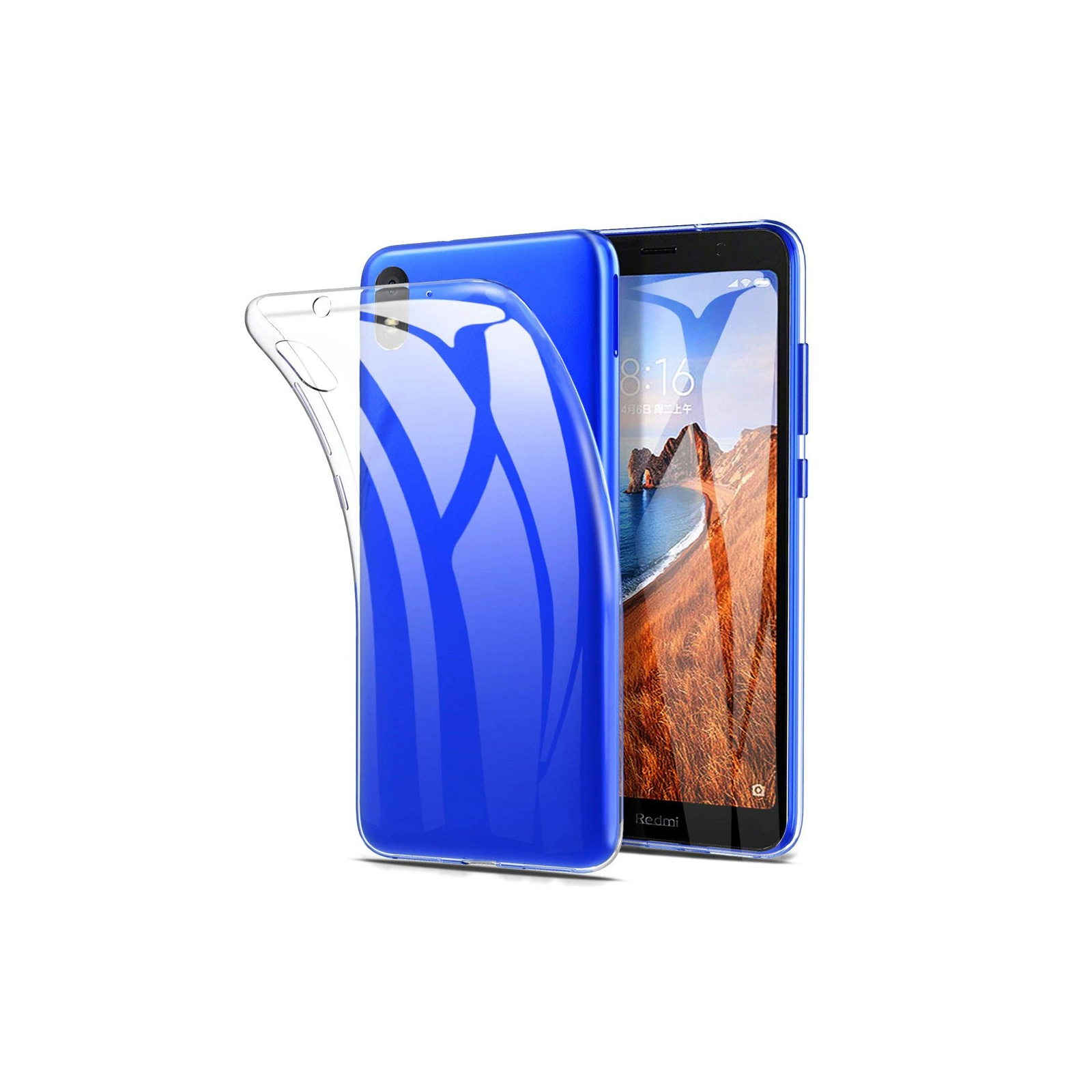 Чехол для мобильного телефона Laudtec для Xiaomi Redmi 7a Clear tpu (Transperent) (LC-XR7AT)