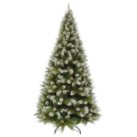 Photos - Christmas Tree Triumph Tree Штучна сосна  зелена з ефектом покриття інієм, 2,30 м (8718861 