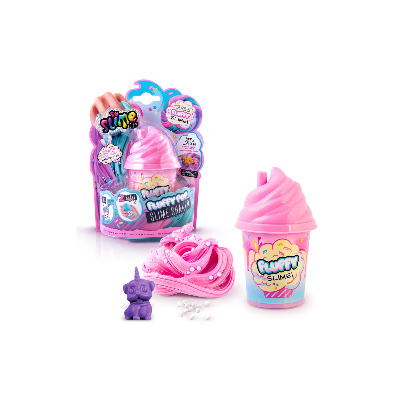 Набір для творчості Canal Toys Slime Fluffy Pop в асортим. (SSC096) зображення 2