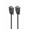 Кабель мультимедійний DVI to DVI 24+1pin, 3.0m Cablexpert (CC-DVI2-BK-10)